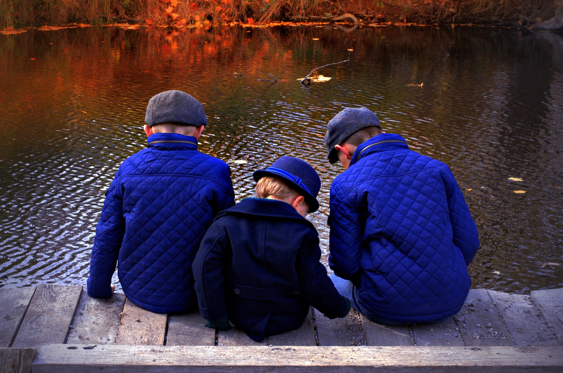 Kids Play Pond